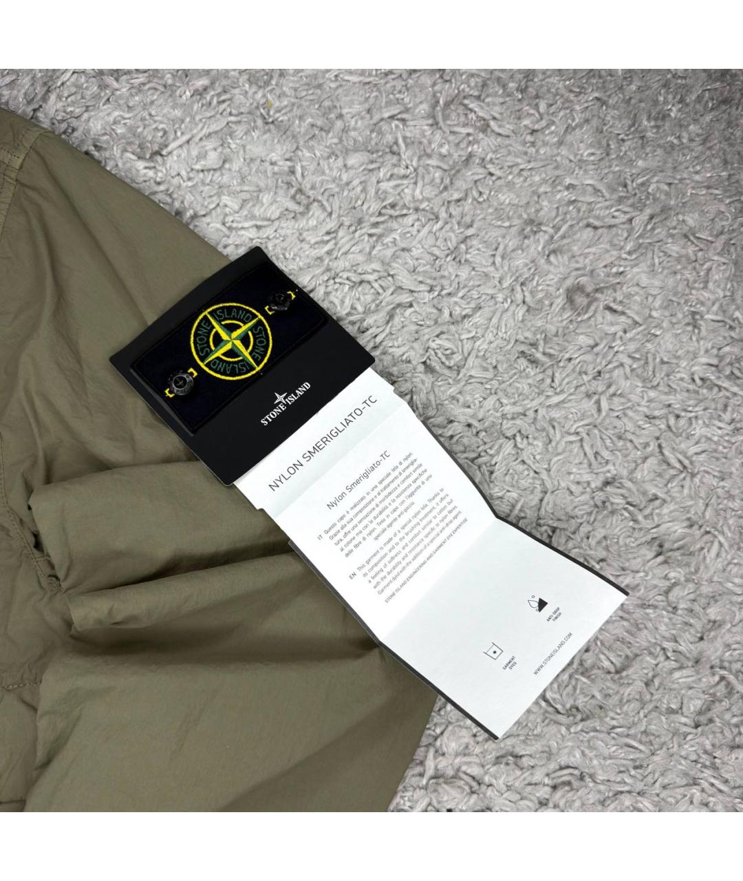 STONE ISLAND Хаки куртка, фото 2