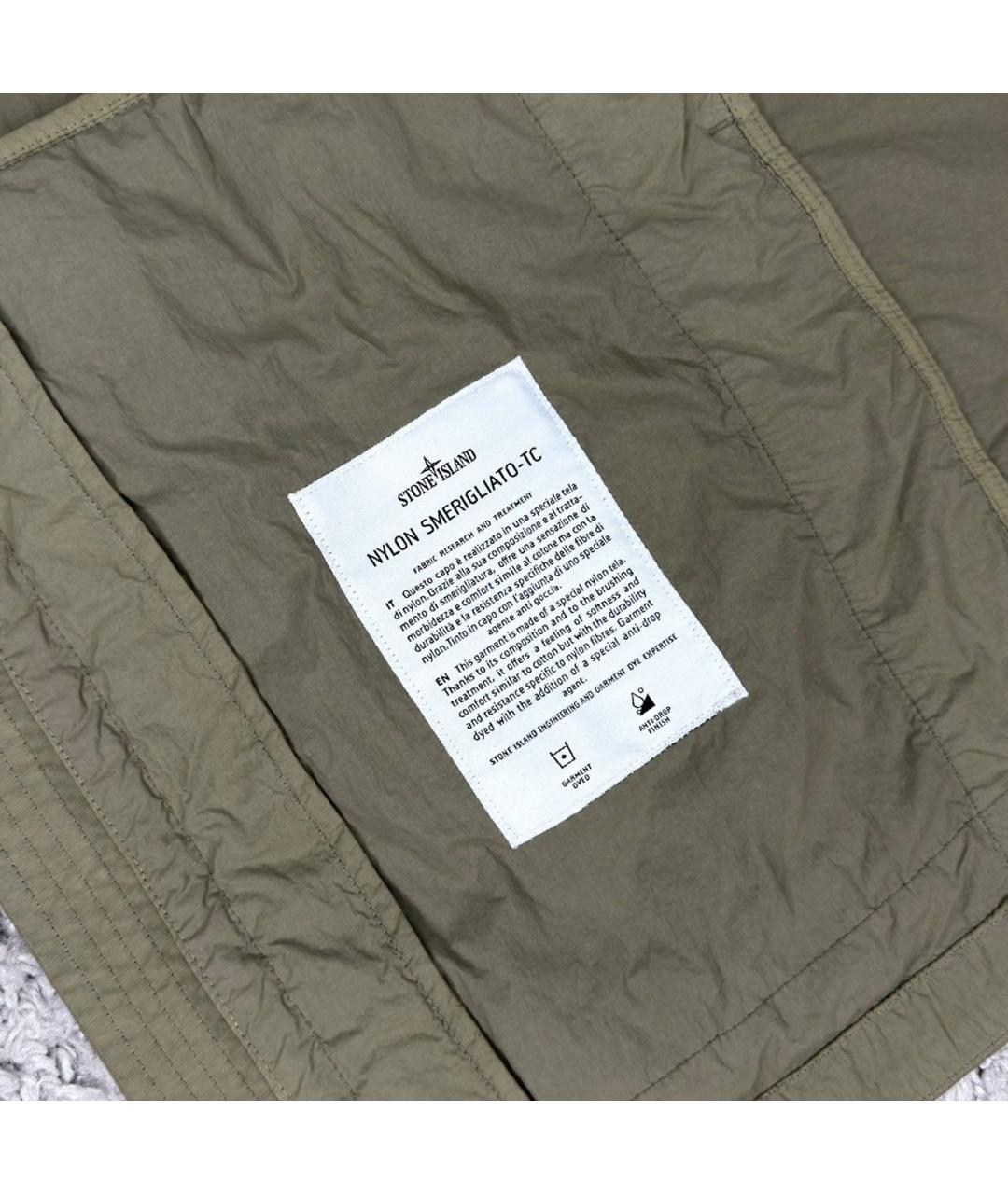 STONE ISLAND Хаки куртка, фото 3
