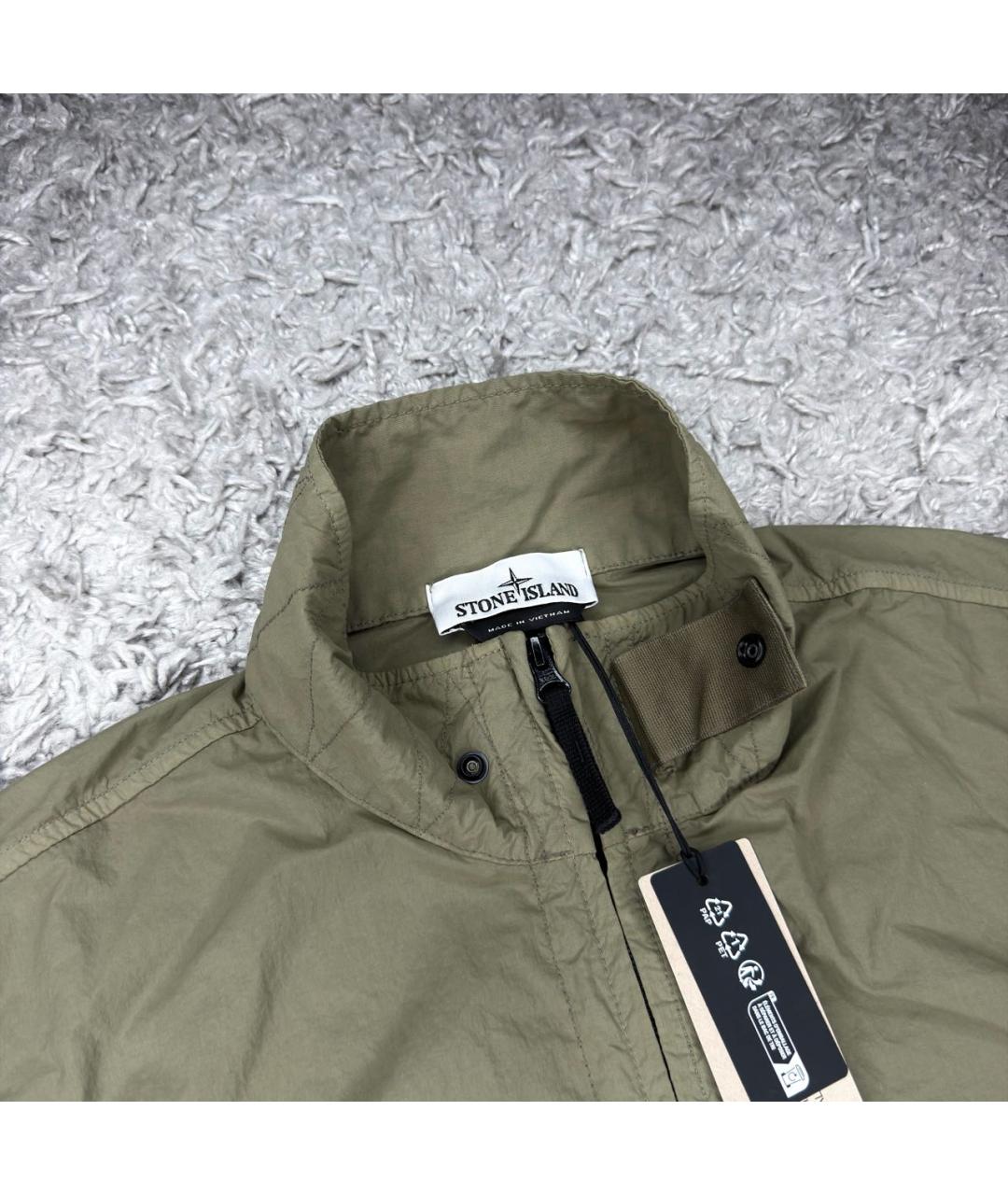 STONE ISLAND Хаки куртка, фото 6