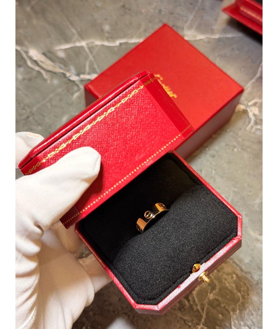 CARTIER Золотое кольцо из розового золота, фото 4
