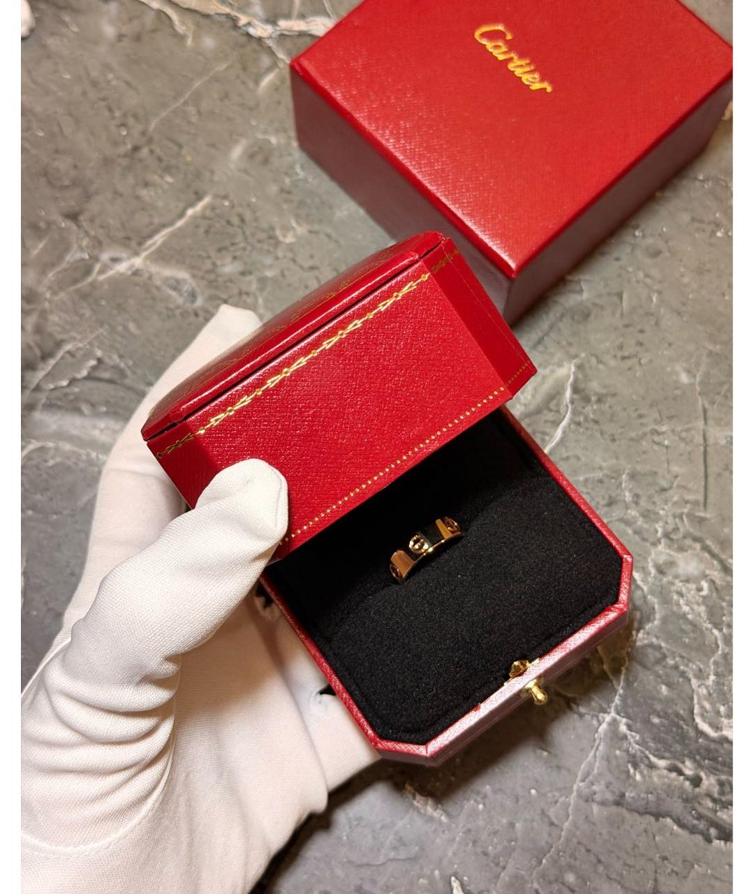 CARTIER Золотое кольцо из розового золота, фото 2