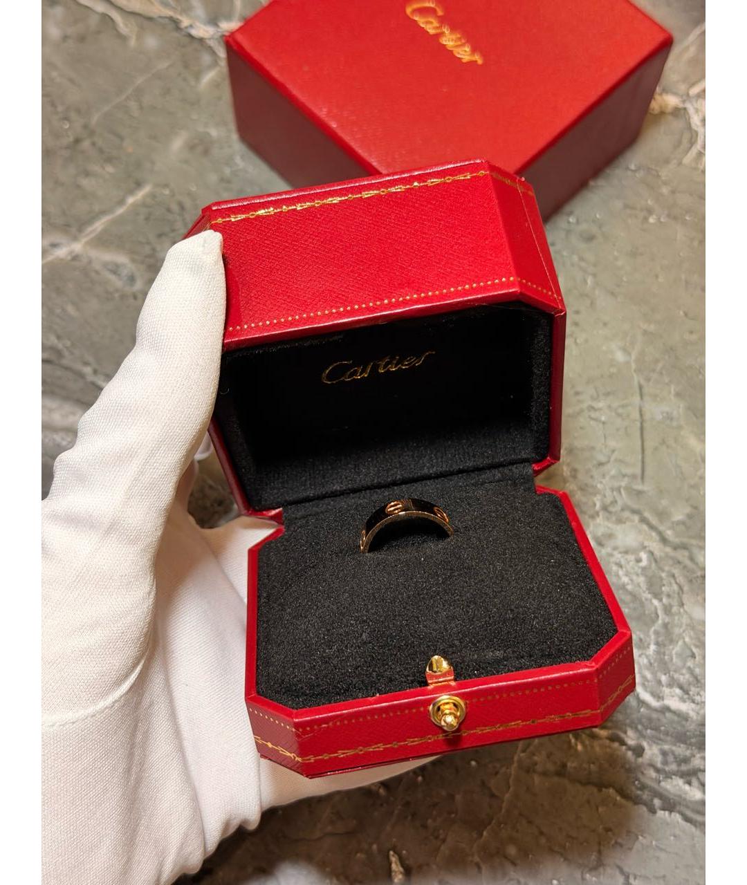CARTIER Золотое кольцо из розового золота, фото 5