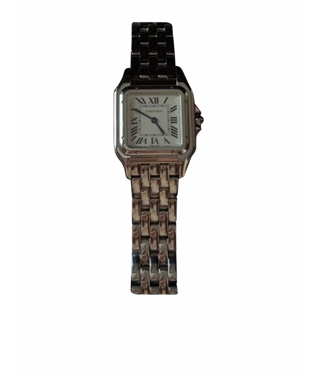 CARTIER Серебряные серебряные часы, фото 1
