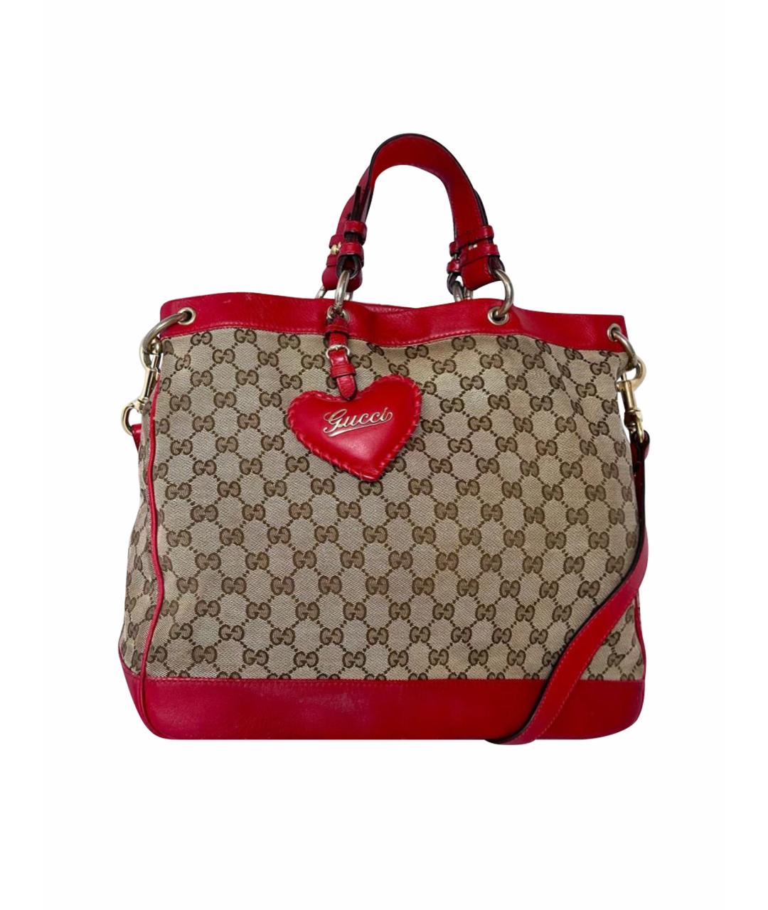 GUCCI Бежевая сумка тоут, фото 1