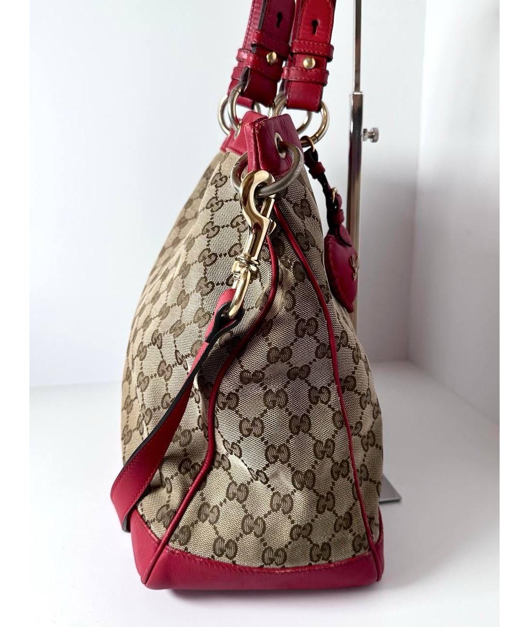 GUCCI Бежевая сумка тоут, фото 3