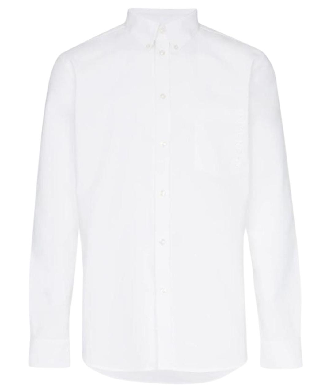 GIVENCHY Белая хлопковая классическая рубашка, фото 1