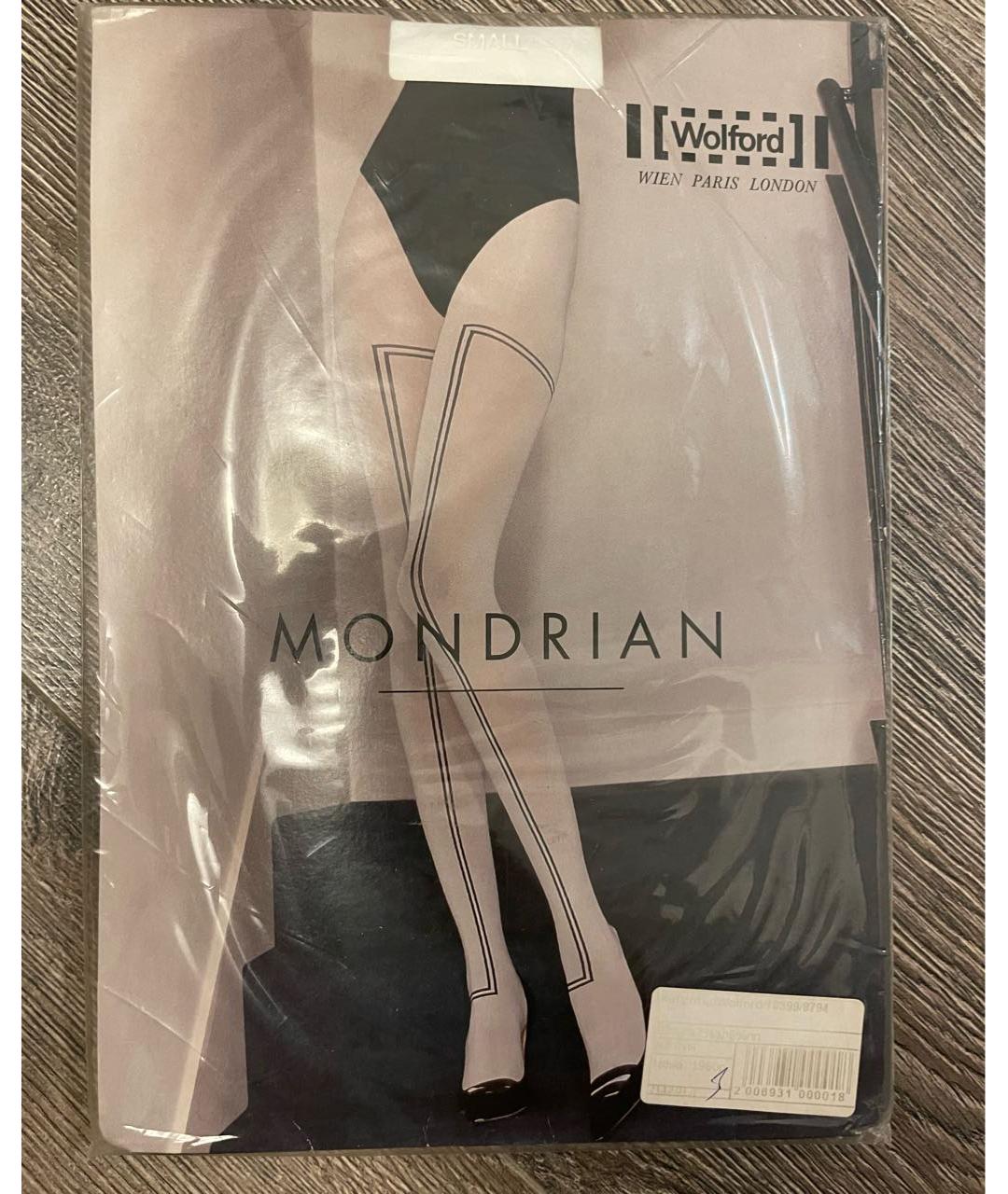 WOLFORD Белые носки, чулки и колготы, фото 3