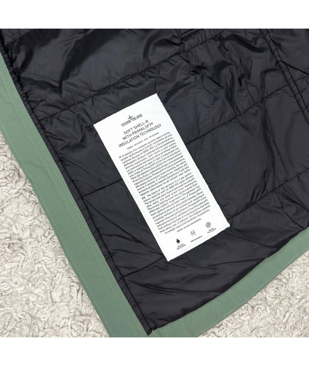 STONE ISLAND Зеленая куртка, фото 5