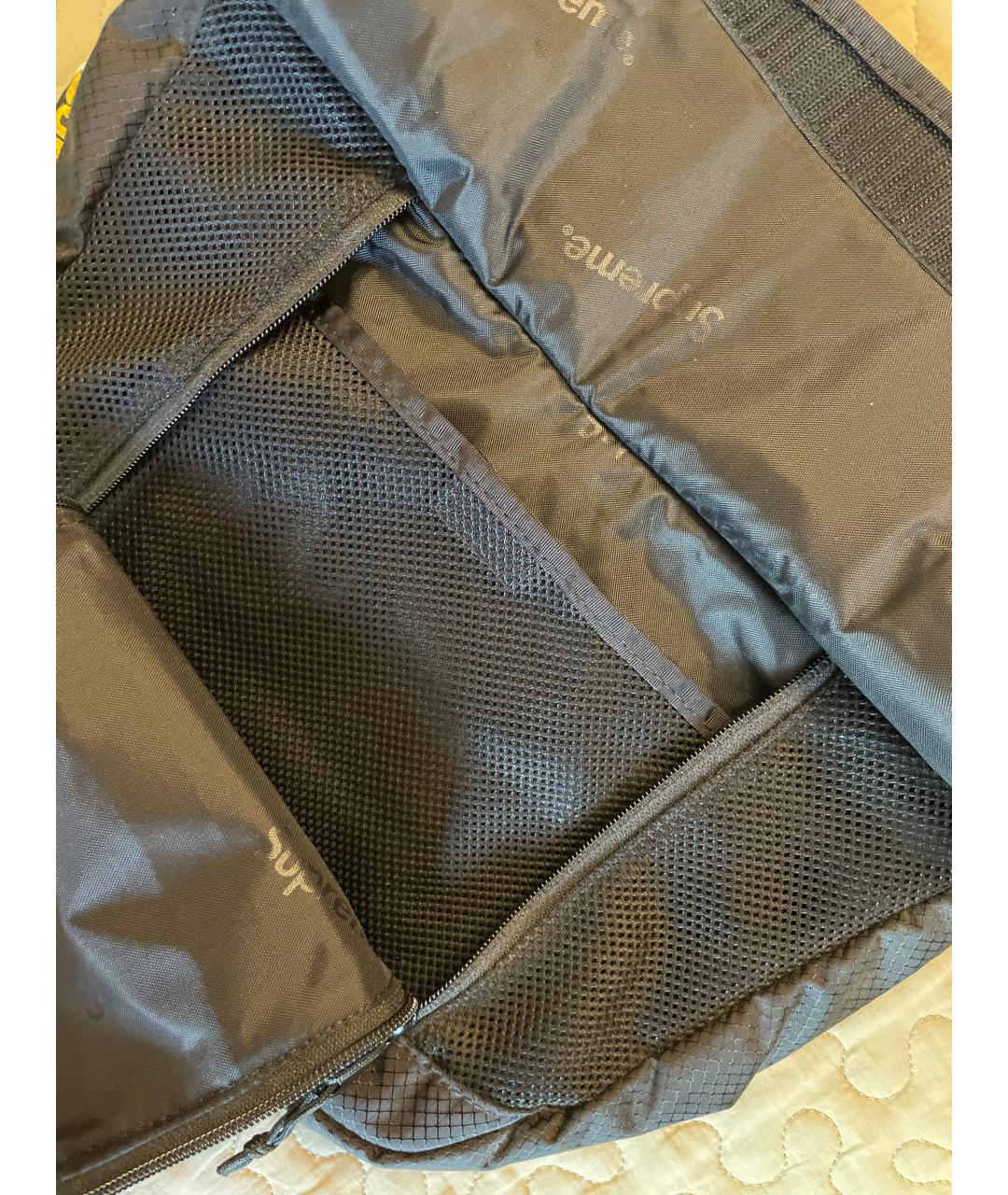 SUPREME Черная сумка на плечо, фото 5
