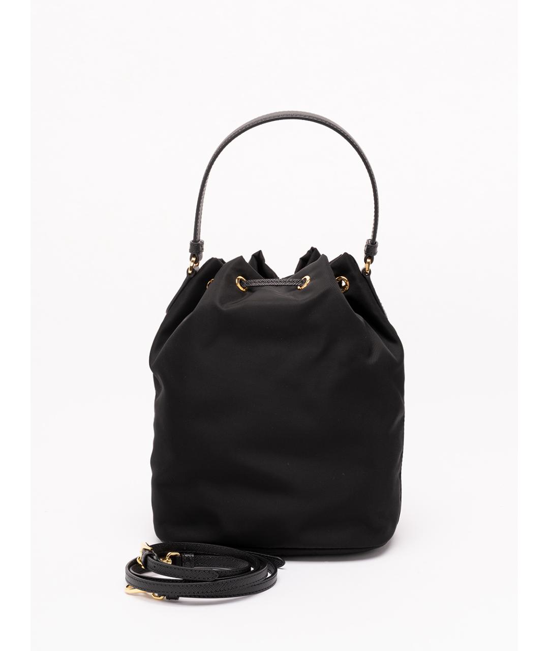 PRADA Черная тканевая сумка через плечо, фото 2