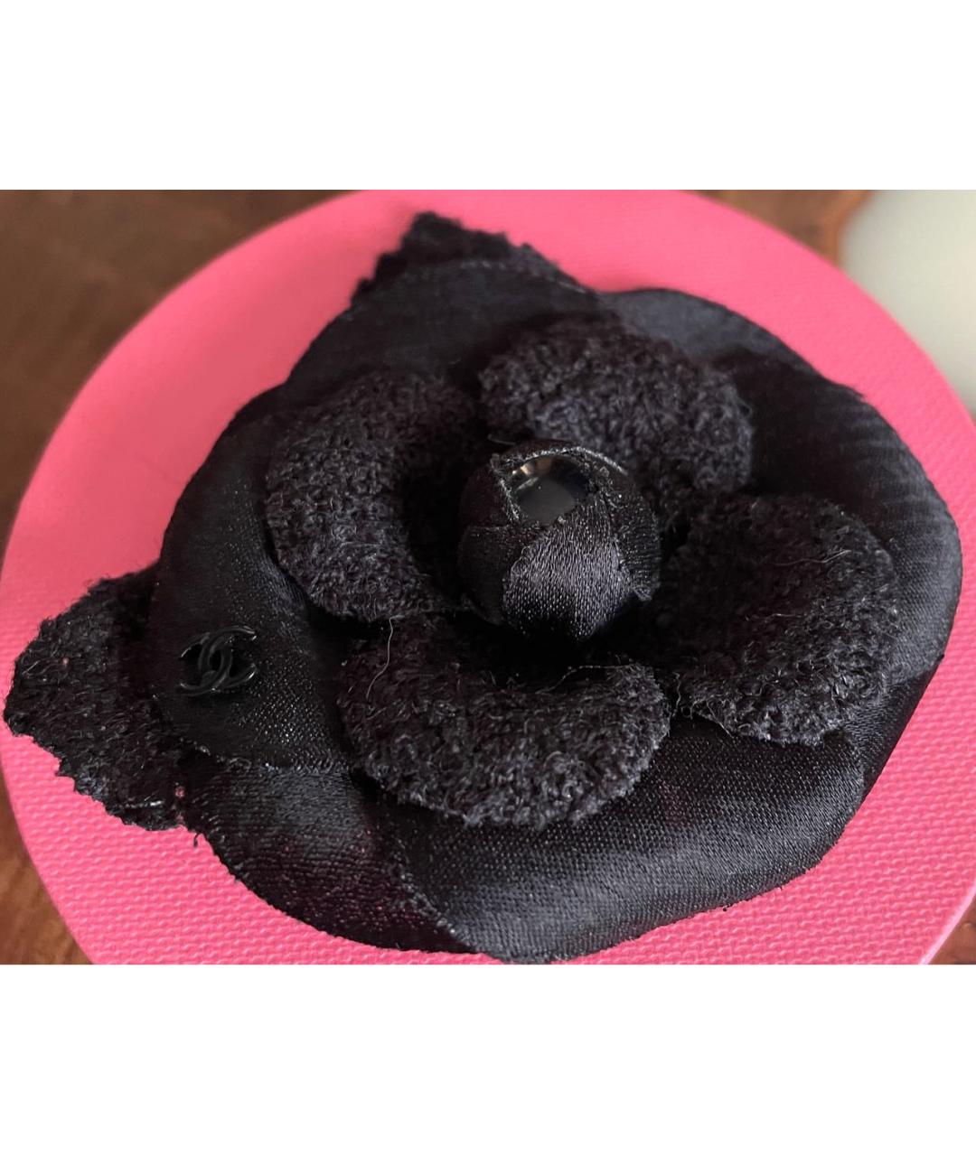 CHANEL Черная булавка / брошь, фото 7