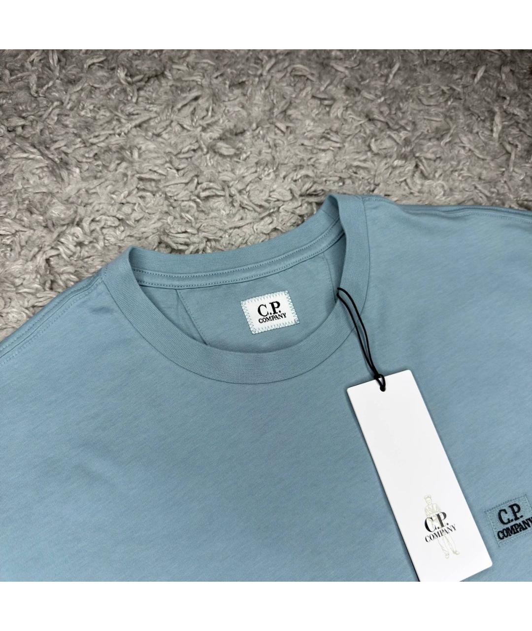 CP COMPANY Голубая футболка, фото 3