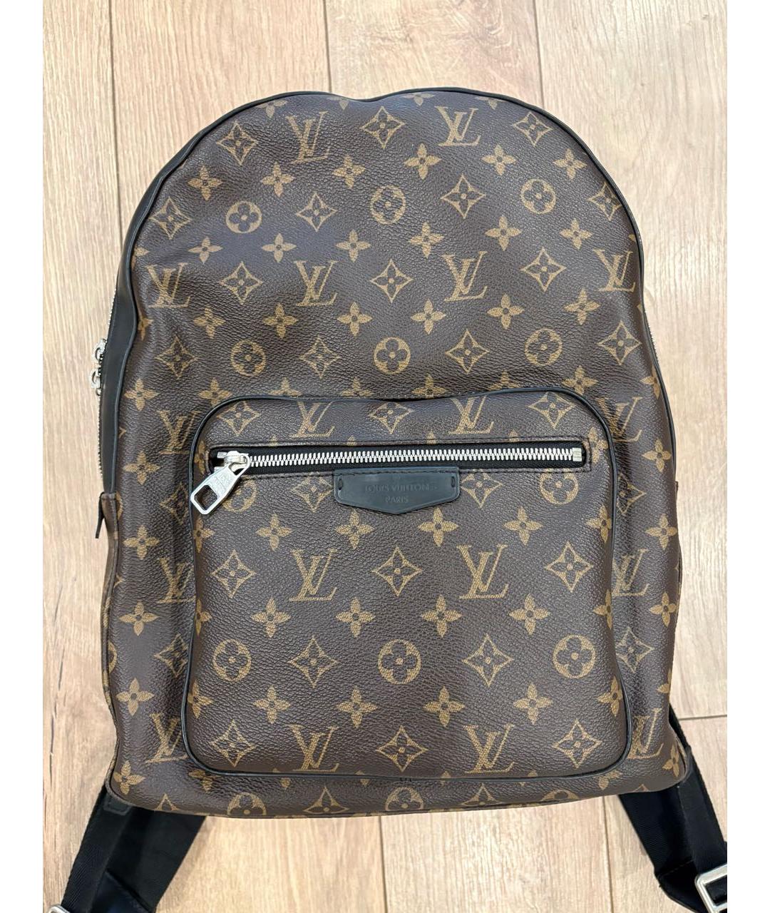 LOUIS VUITTON Коричневый рюкзак, фото 2