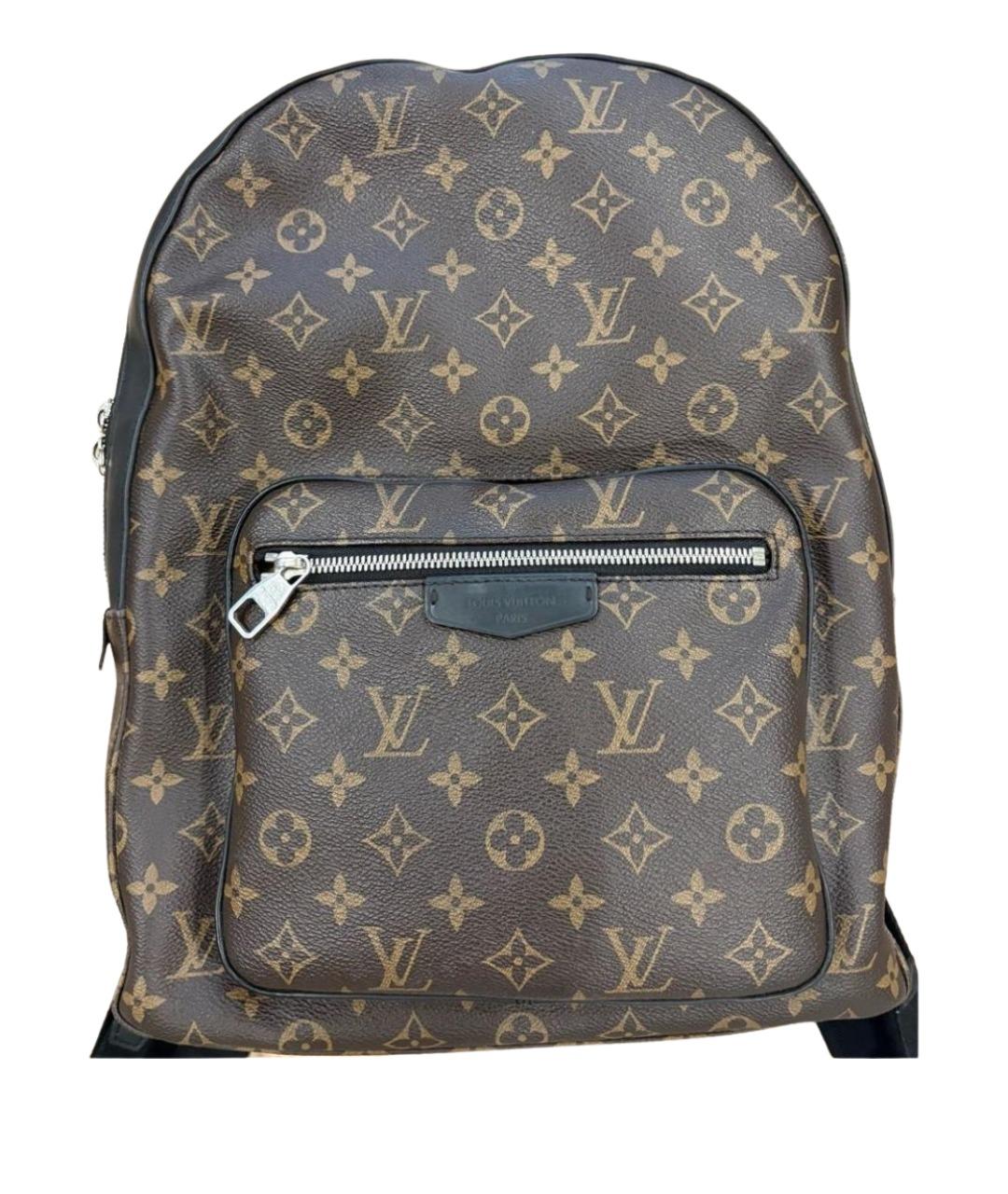 LOUIS VUITTON Коричневый рюкзак, фото 9