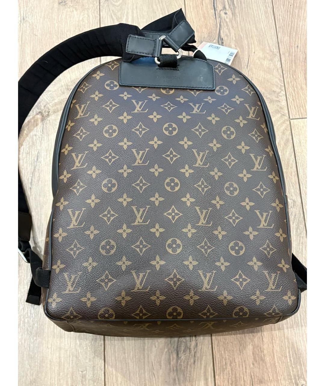 LOUIS VUITTON Коричневый рюкзак, фото 7
