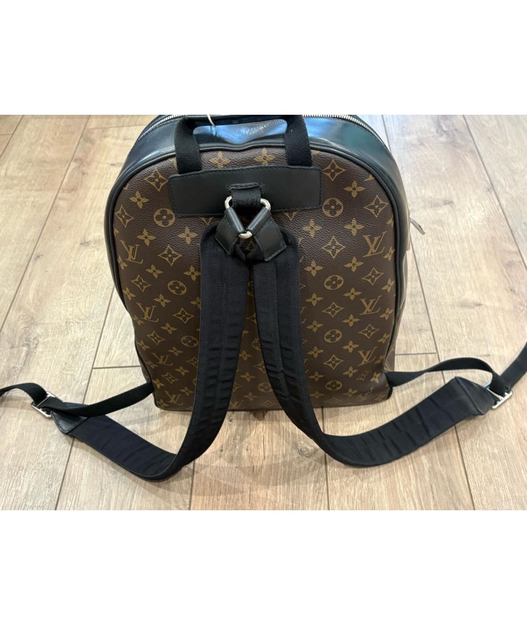 LOUIS VUITTON Коричневый рюкзак, фото 6
