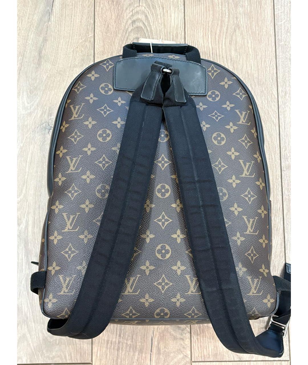 LOUIS VUITTON Коричневый рюкзак, фото 4