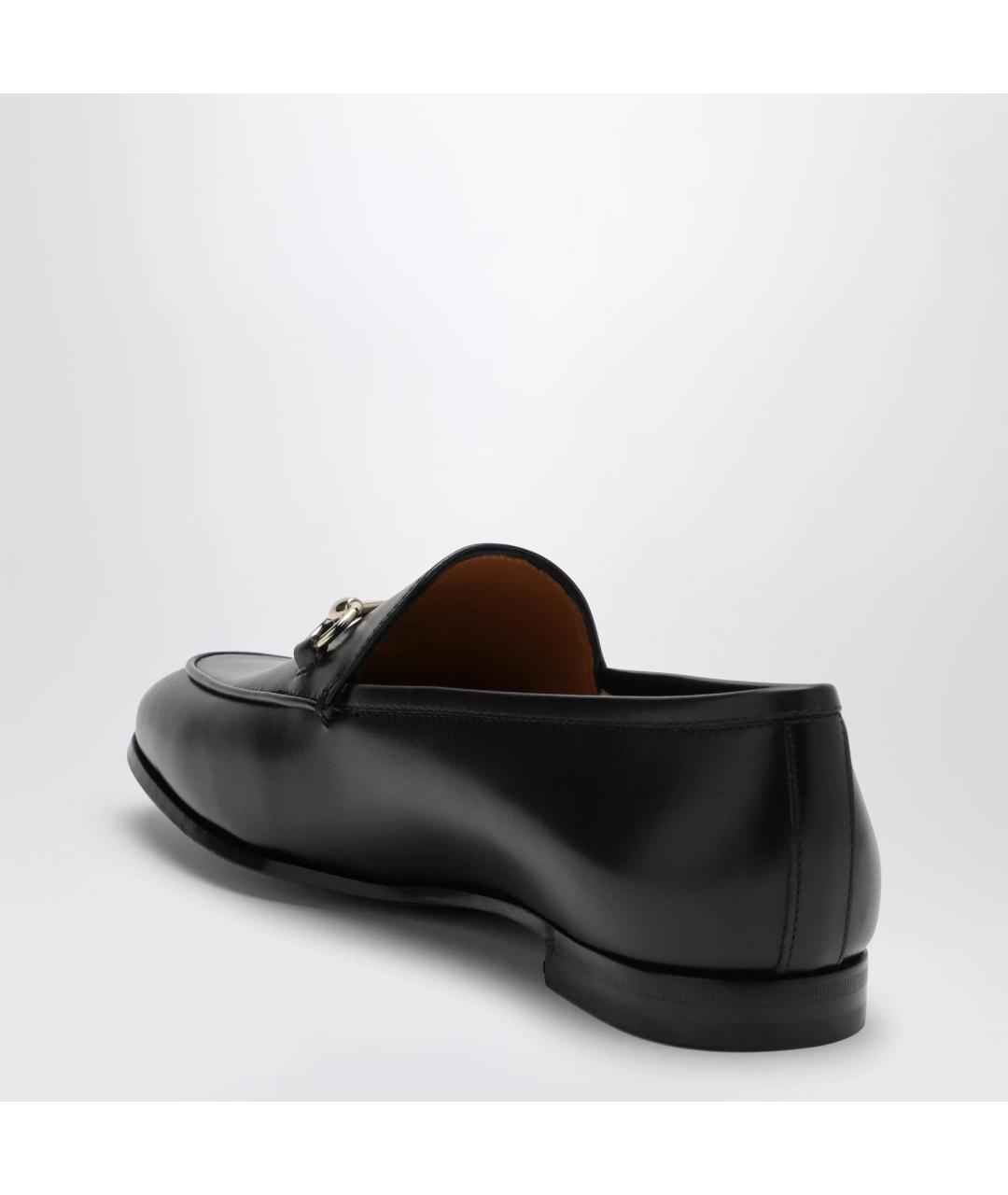 GUCCI Черные кожаные лоферы, фото 2