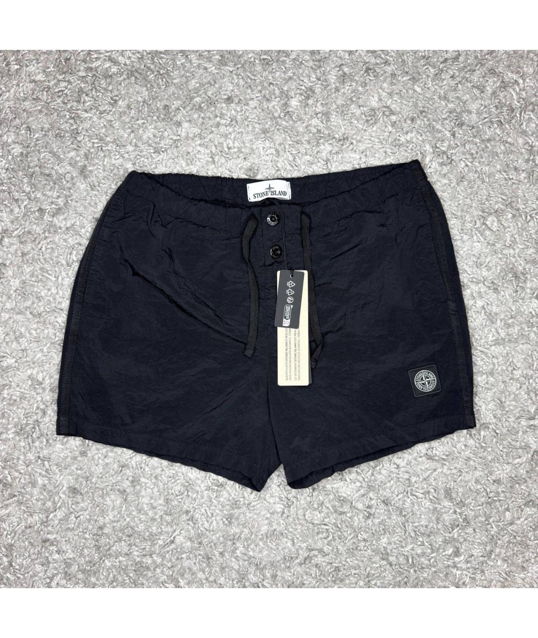 STONE ISLAND Черные плавки, фото 6