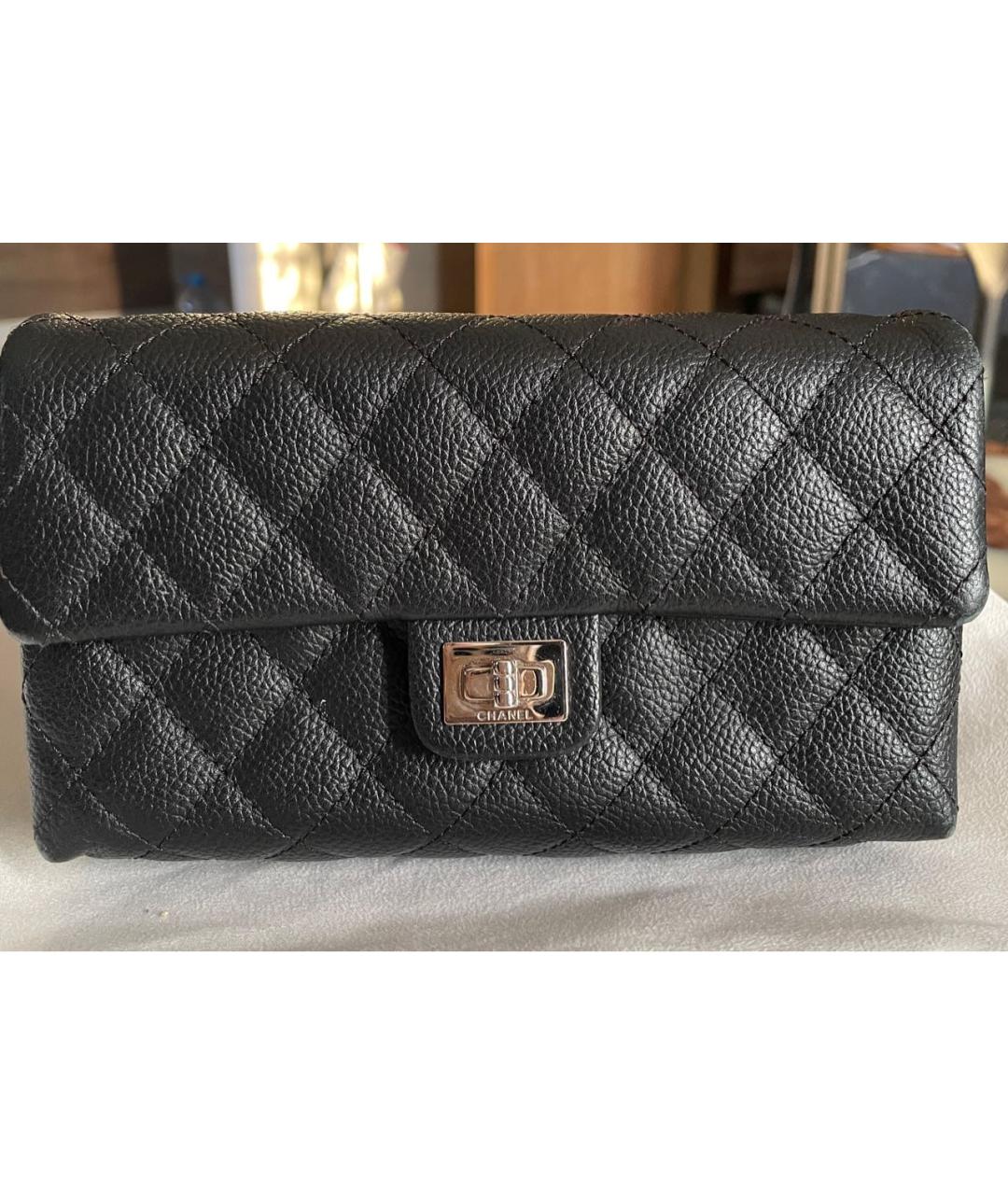CHANEL Черная кожаная поясная сумка, фото 9