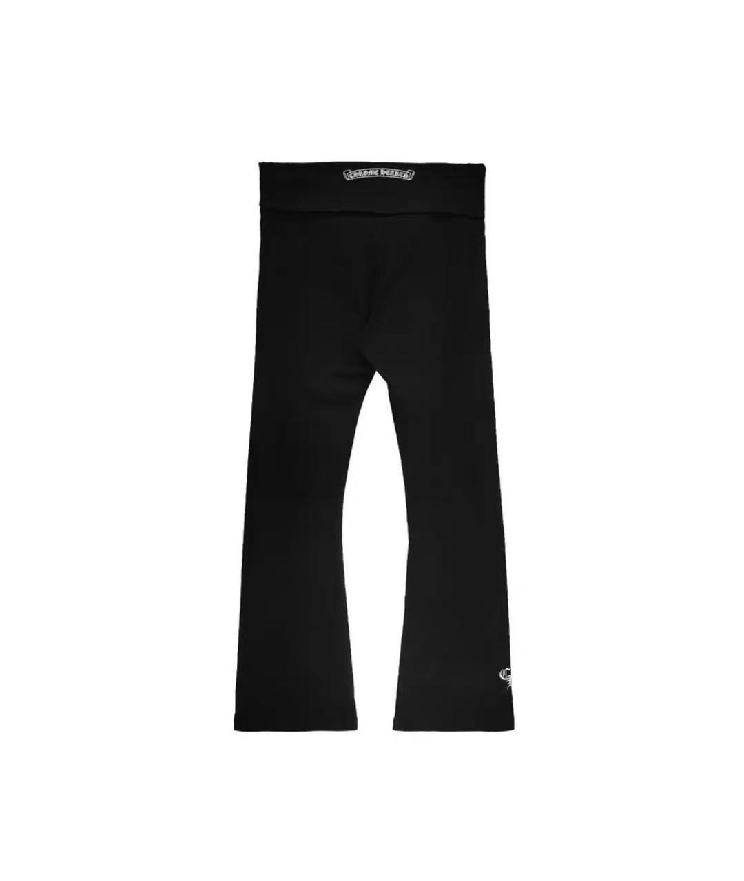CHROME HEARTS Черные хлопковые спортивные брюки и шорты, фото 2