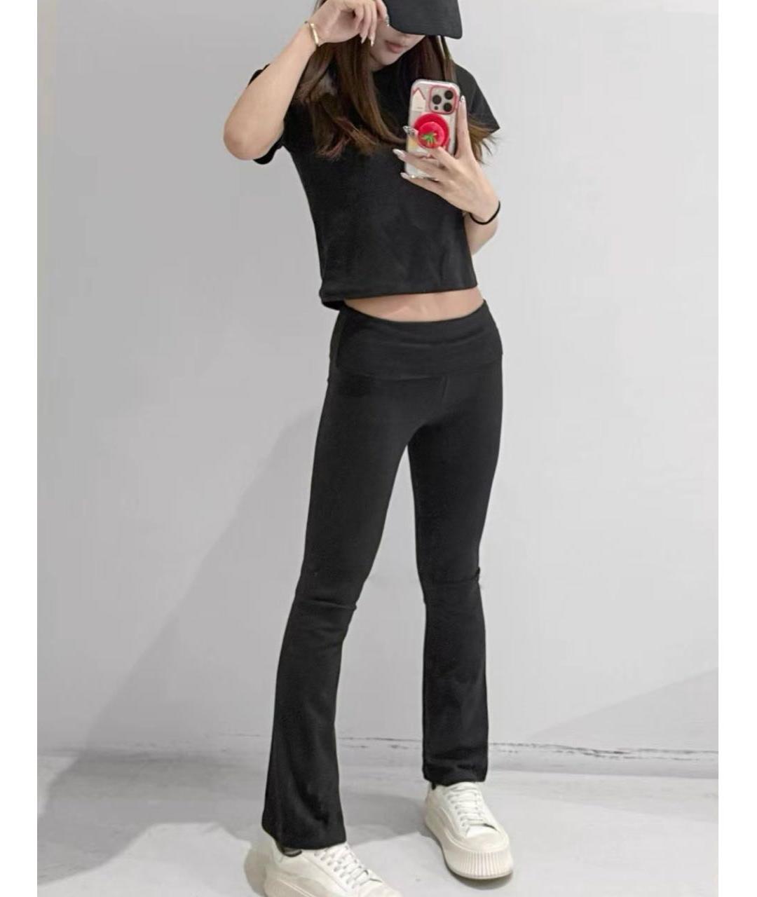 CHROME HEARTS Черные хлопковые спортивные брюки и шорты, фото 3