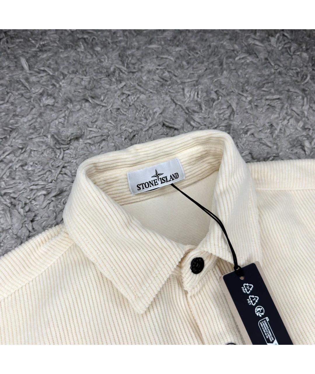 STONE ISLAND Бежевая куртка, фото 5
