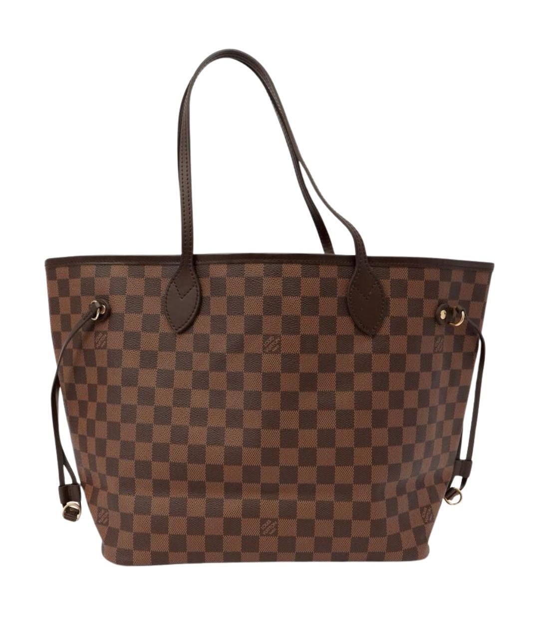 LOUIS VUITTON Коричневая сумка тоут, фото 1