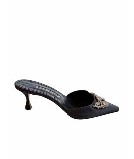 MANOLO BLAHNIK Лодочки на низком каблуке
