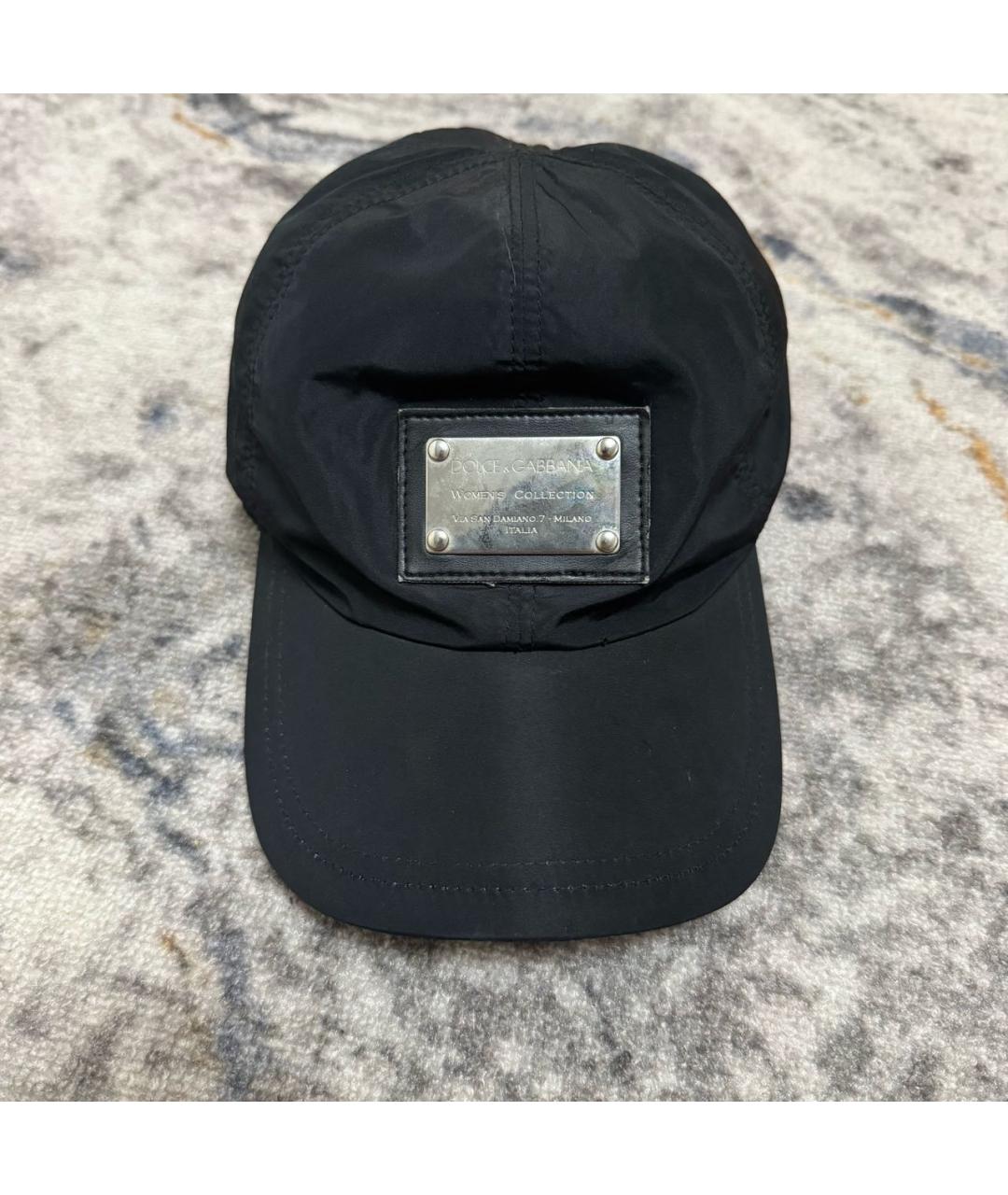 DOLCE&GABBANA Черная кепка, фото 5