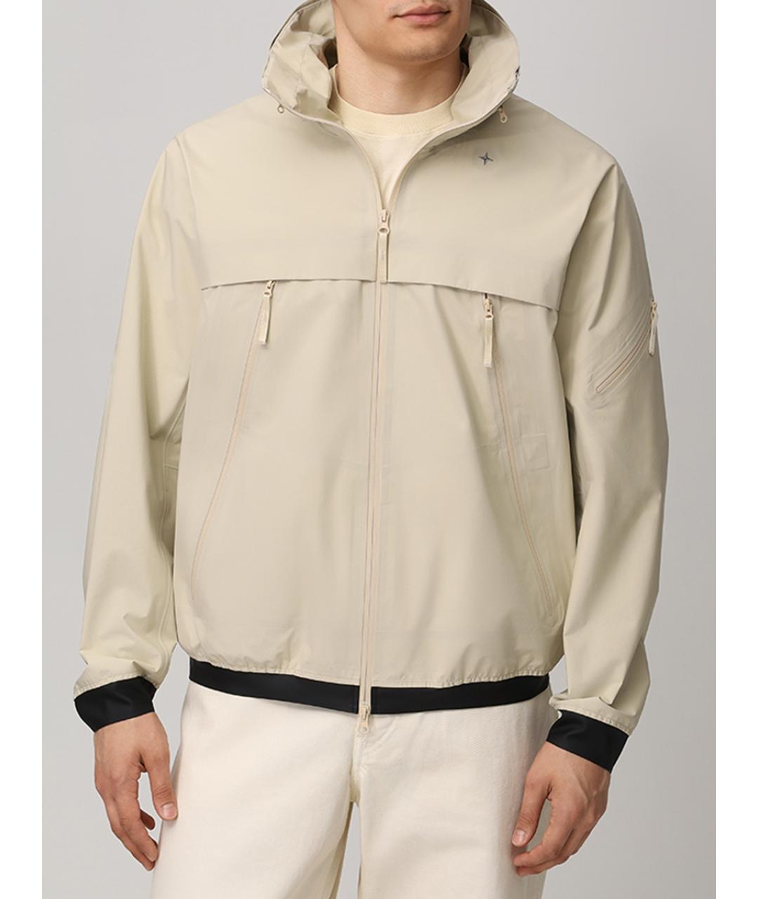 STONE ISLAND Бежевая куртка, фото 4