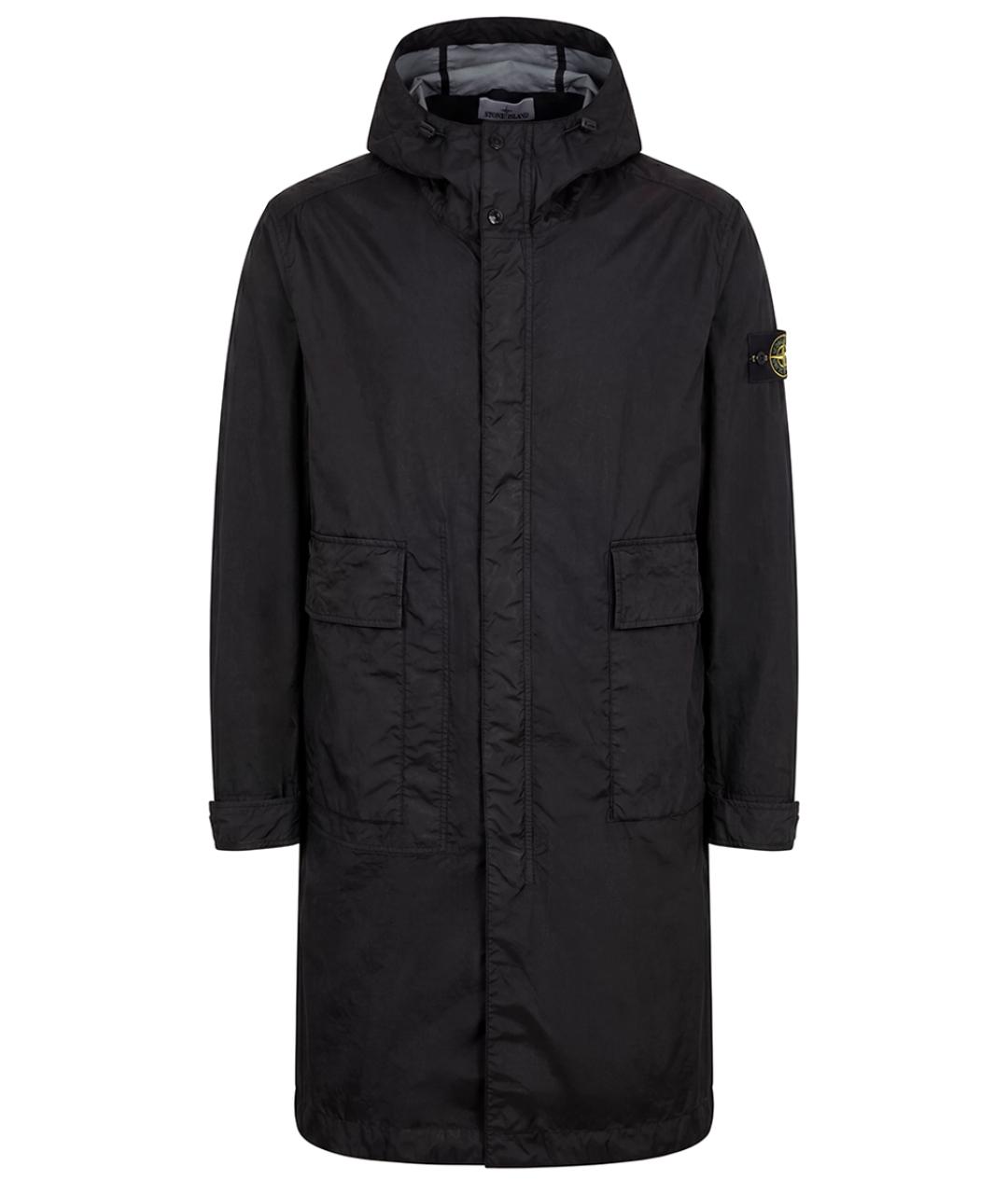 STONE ISLAND Черная парка, фото 1
