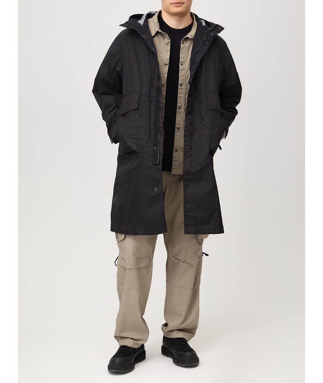 STONE ISLAND Черная парка, фото 2