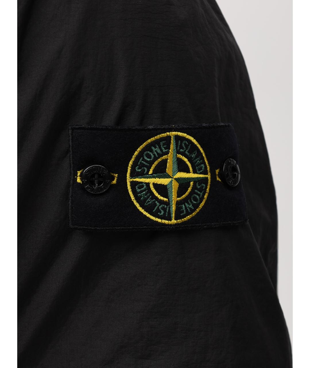 STONE ISLAND Черная парка, фото 6
