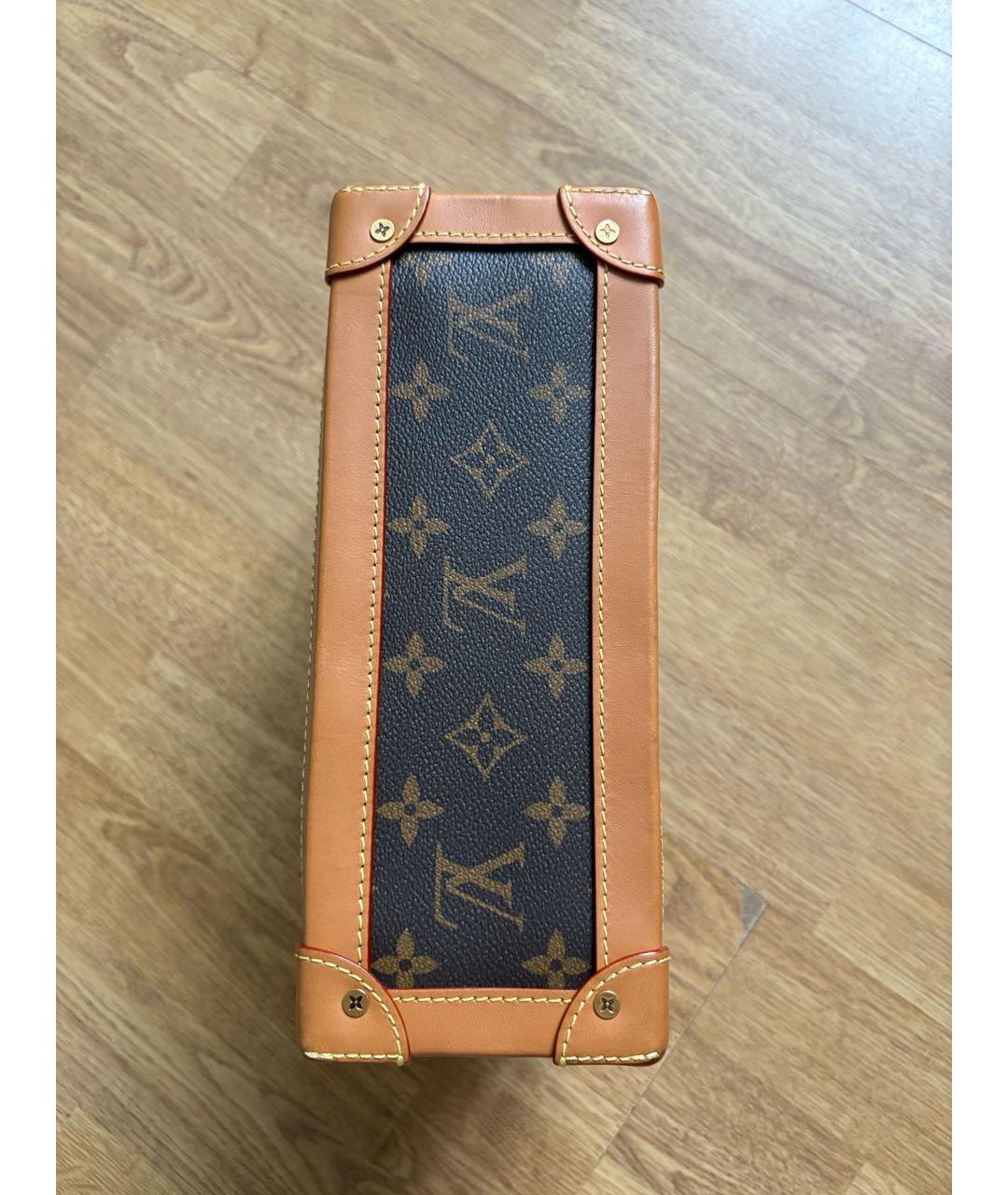 LOUIS VUITTON Коричневая сумка на плечо, фото 4