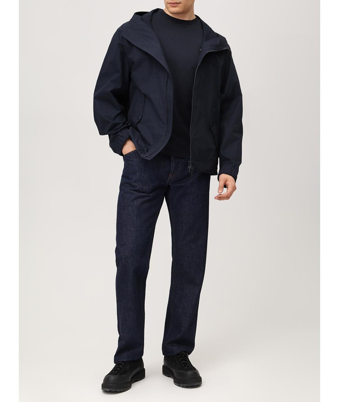 STONE ISLAND Синяя хлопковая футболка, фото 2