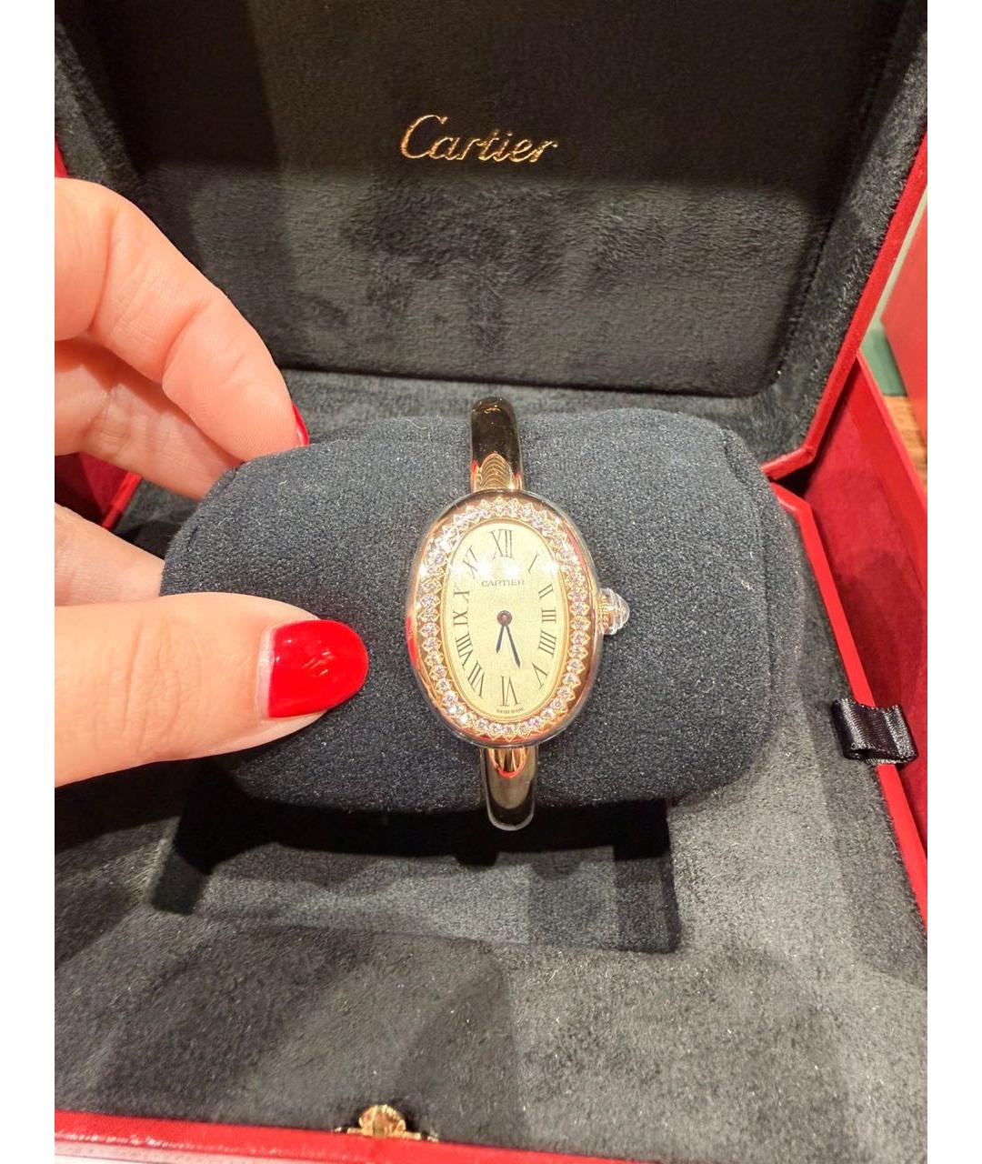 CARTIER Золотые часы из розового золота, фото 3