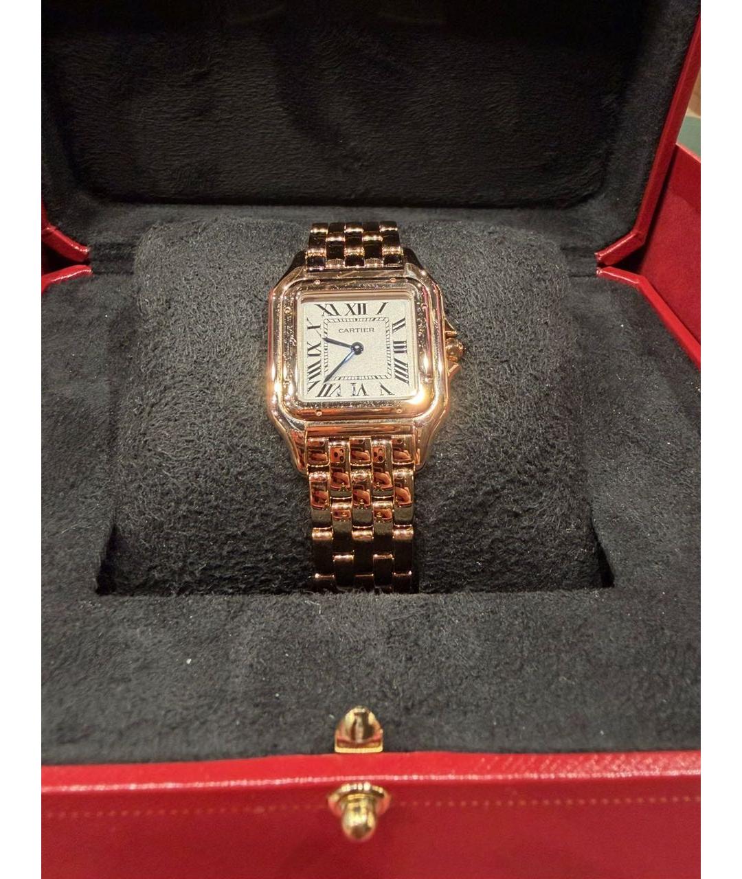 CARTIER Золотые часы из розового золота, фото 3