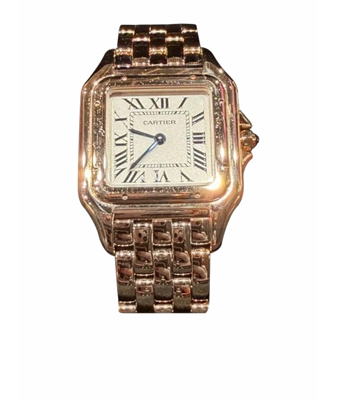 CARTIER Золотые часы из розового золота, фото 1