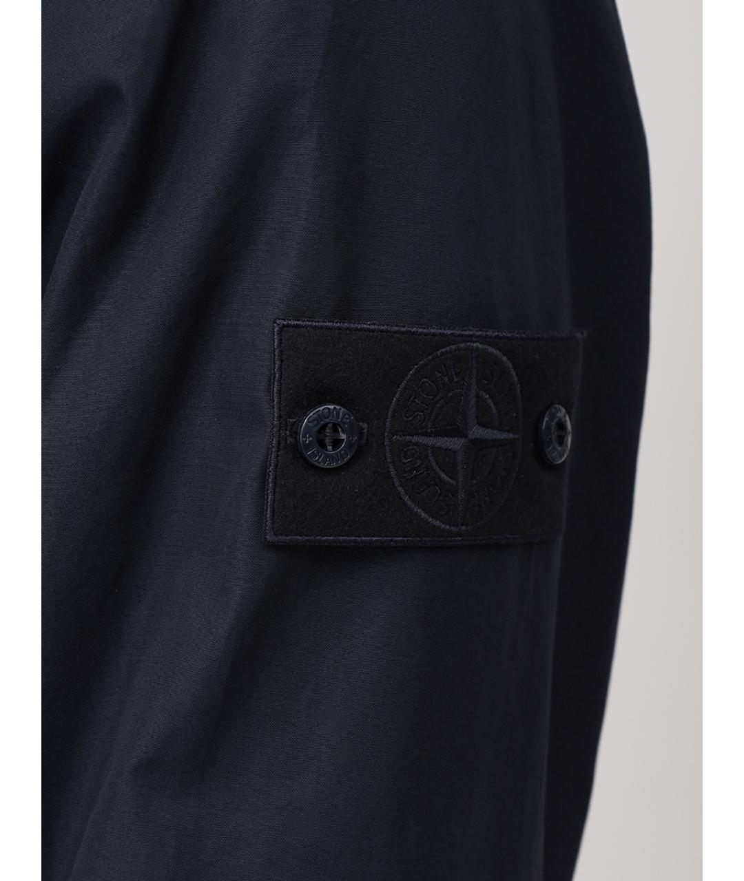 STONE ISLAND Синяя хлопковая куртка, фото 6