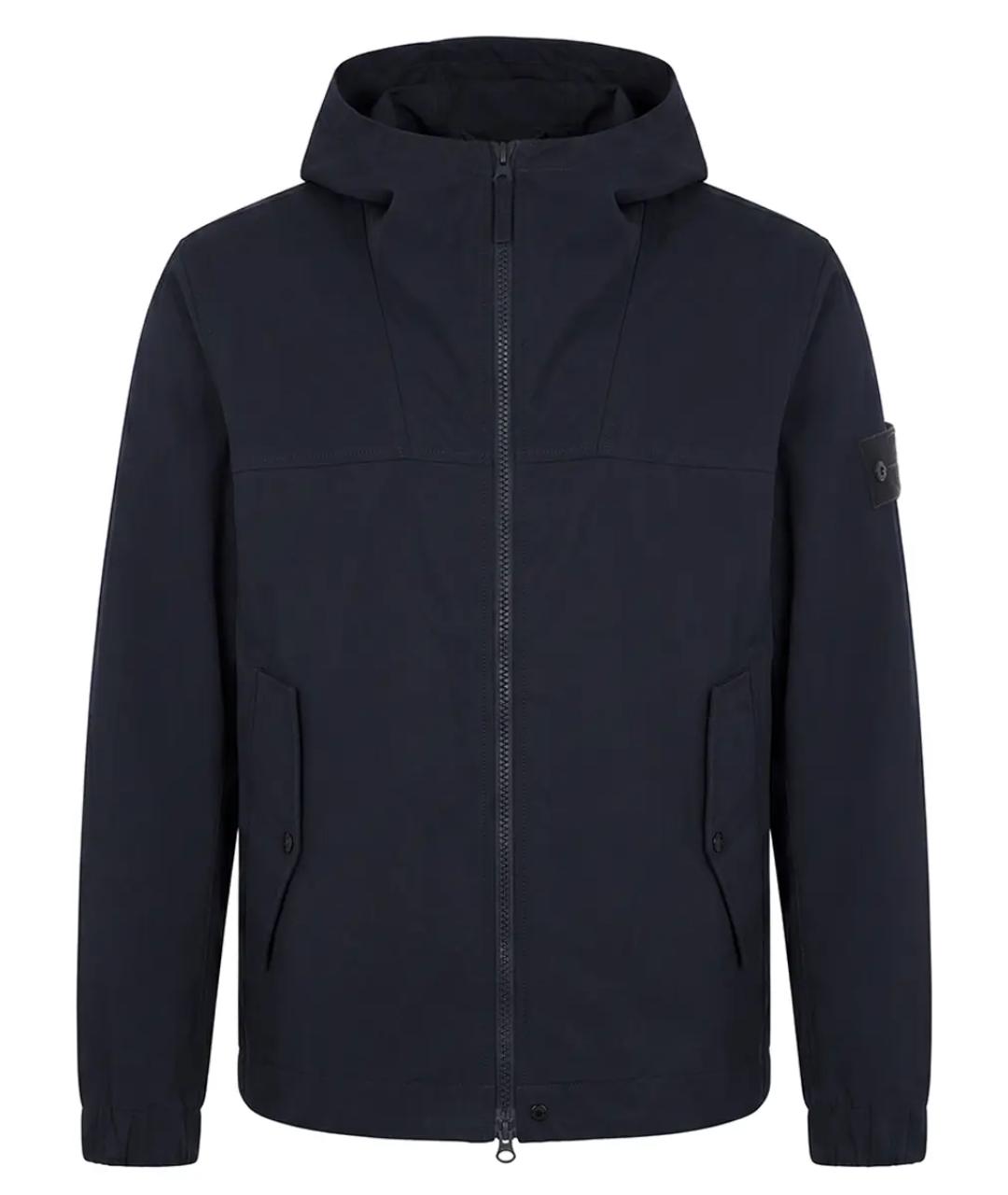 STONE ISLAND Синяя хлопковая куртка, фото 1