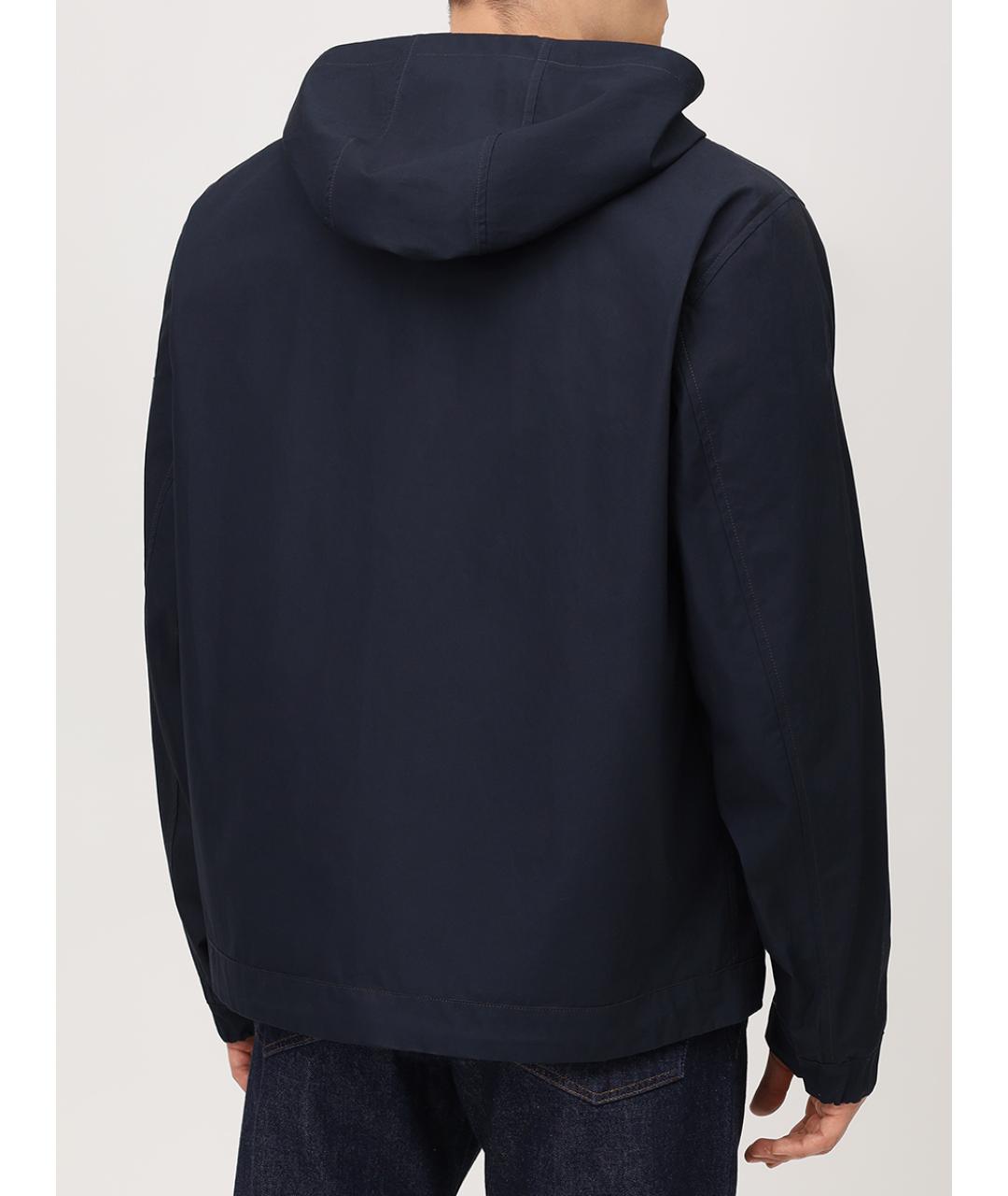 STONE ISLAND Синяя хлопковая куртка, фото 3