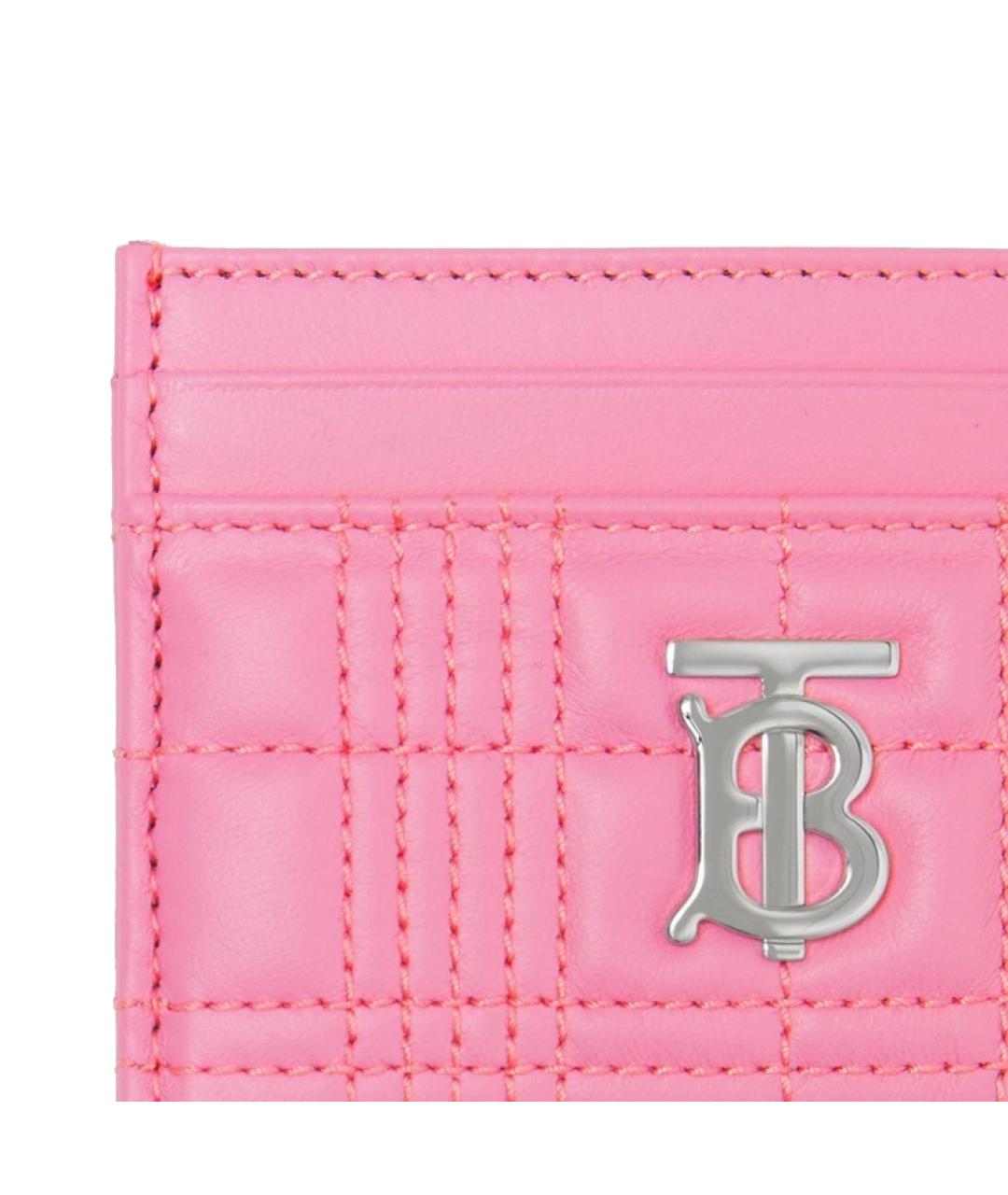 BURBERRY Розовый кардхолдер, фото 5