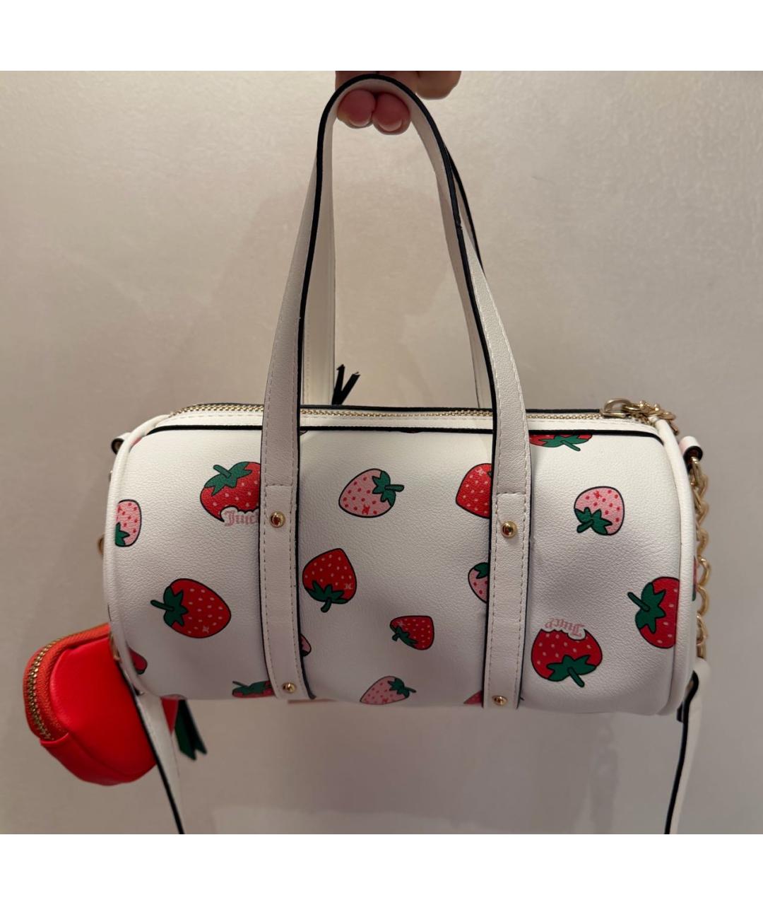 JUICY COUTURE Сумка с короткими ручками из искусственной кожи, фото 3