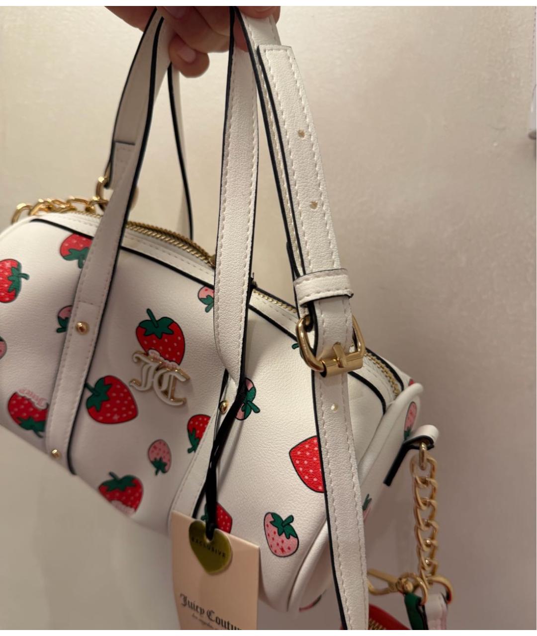 JUICY COUTURE Сумка с короткими ручками из искусственной кожи, фото 8