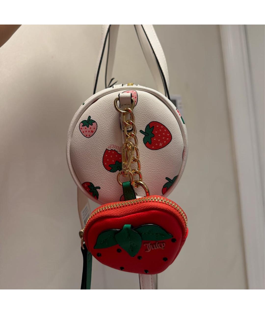 JUICY COUTURE Сумка с короткими ручками из искусственной кожи, фото 5