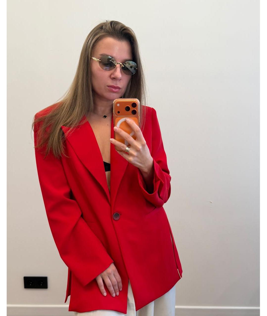 RAY BAN Бежевые металлические солнцезащитные очки, фото 7