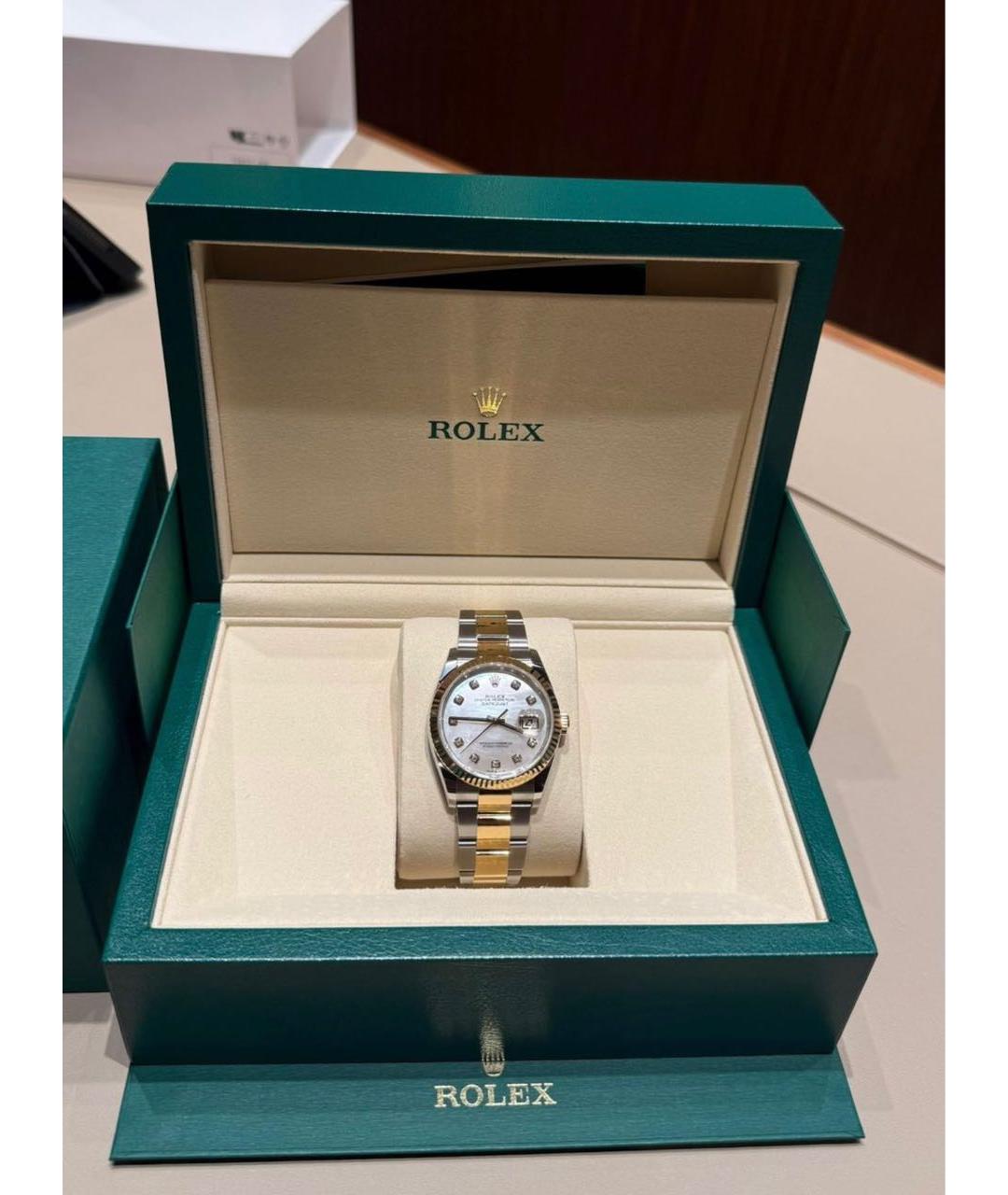 ROLEX Золотые часы из желтого золота, фото 3