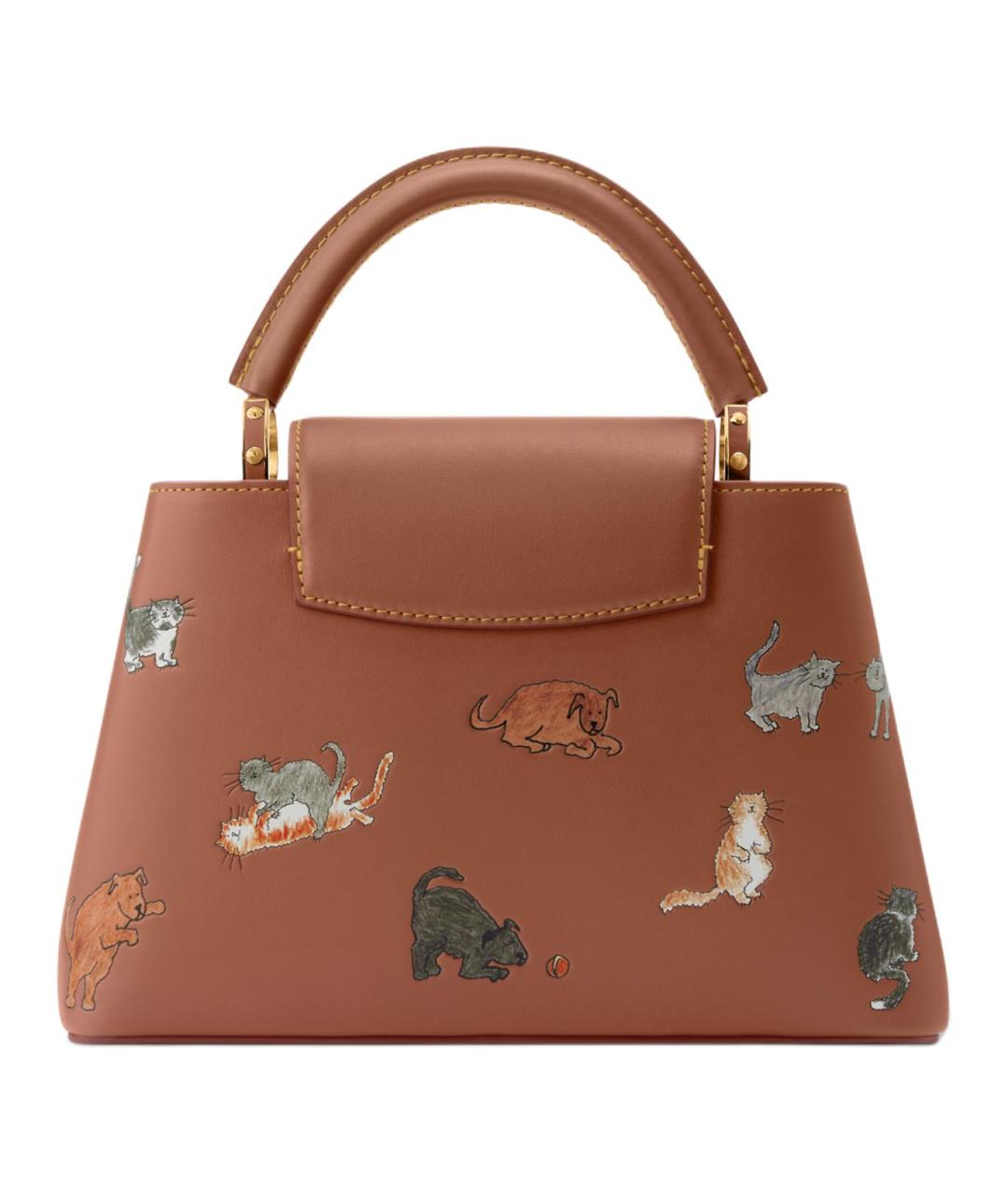LOUIS VUITTON Коричневая сумка через плечо, фото 4