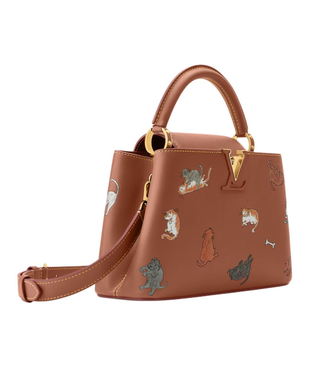 LOUIS VUITTON Коричневая сумка через плечо, фото 2